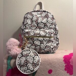 Hello Kitty mini backpack 3 piece set